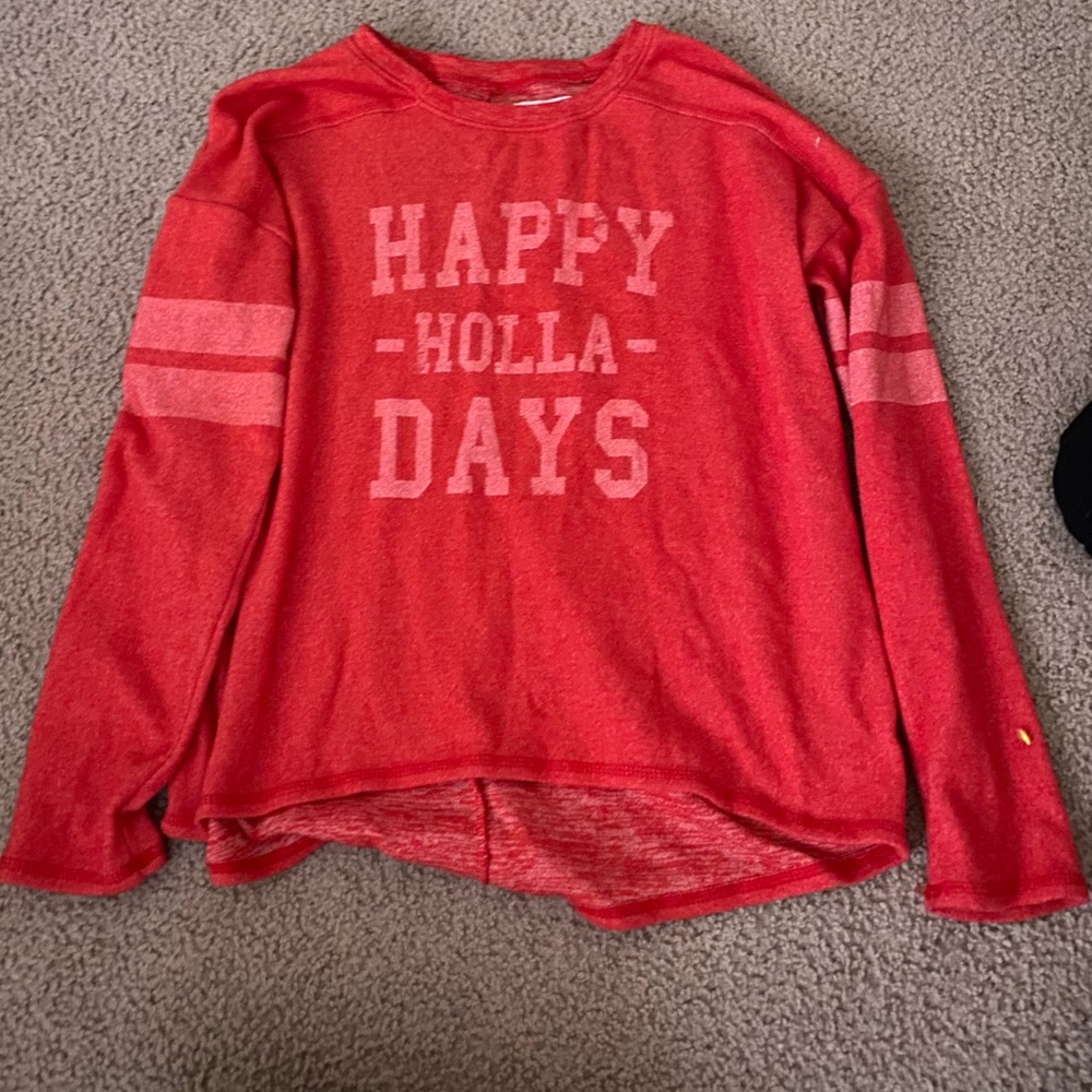 christmas pajama top